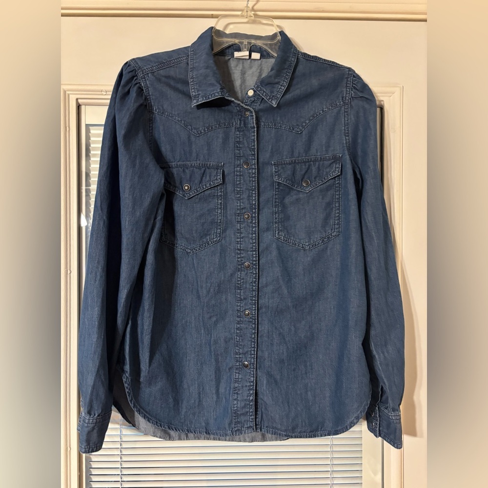 GAP Classic Indigo Denim Shirt